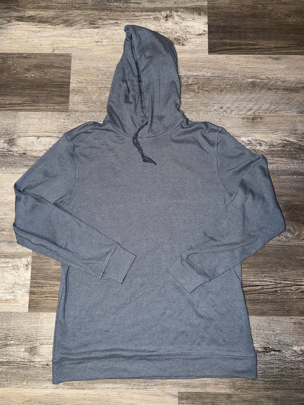 The Normal Brand Men medium Puremeso Hoodie Blue Pullover